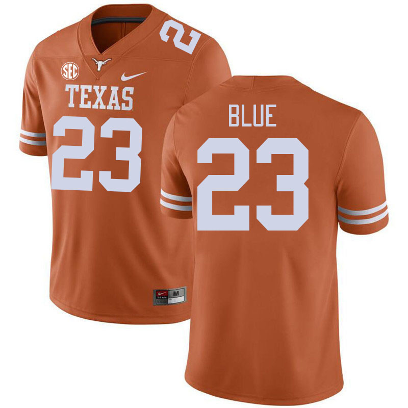 # 23 Jaydon Blue Texas Longhorns Jerseys Football Stitched-Orange